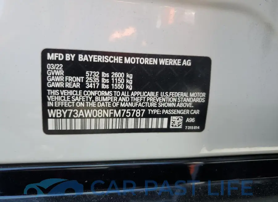 WBY73AW08NFM75787# 13