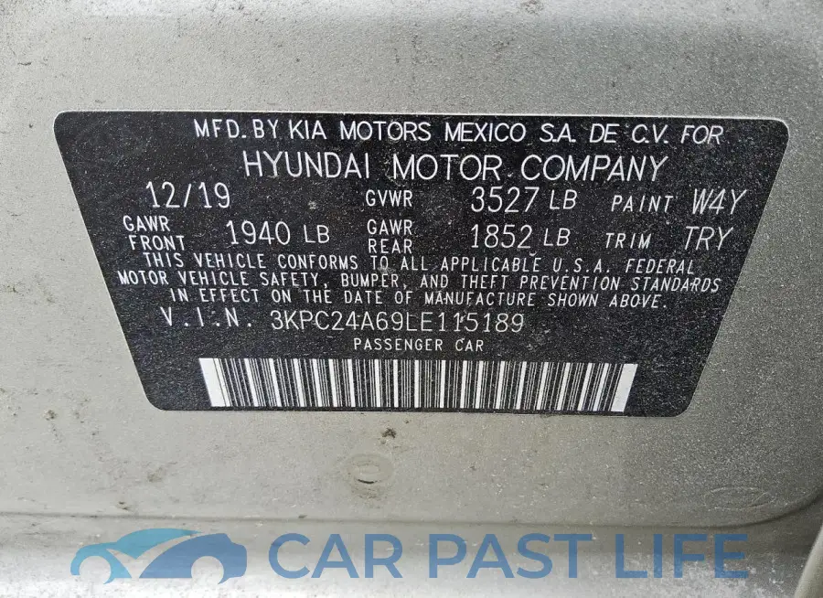3KPC24A69LE115189# 12