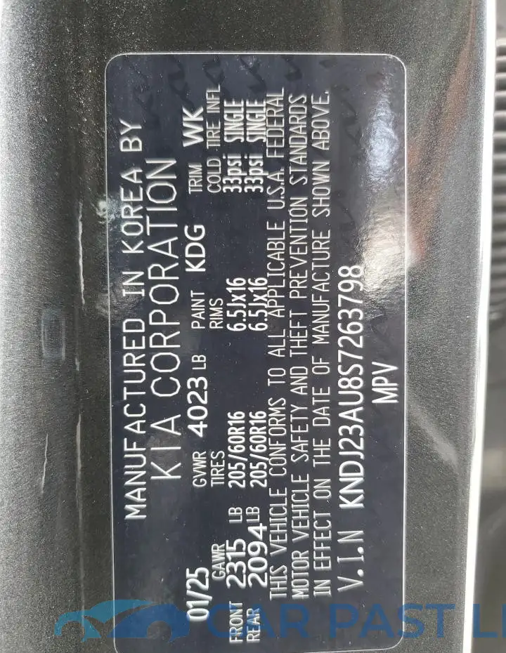 KNDJ23AU8S7263798# 12