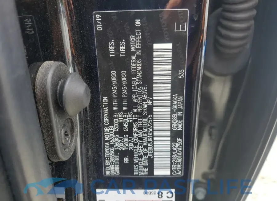 JTEBU5JR1K5672576# 13