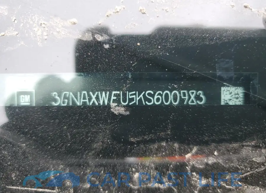 3GNAXWEU5KS600983# 14