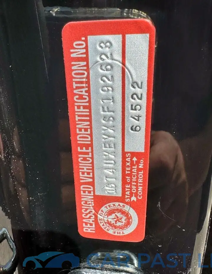1GT4UXEYXSF192623# 12