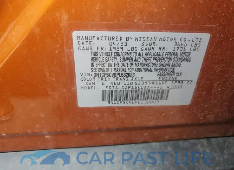 3N1CP5CV0PL532023# 13