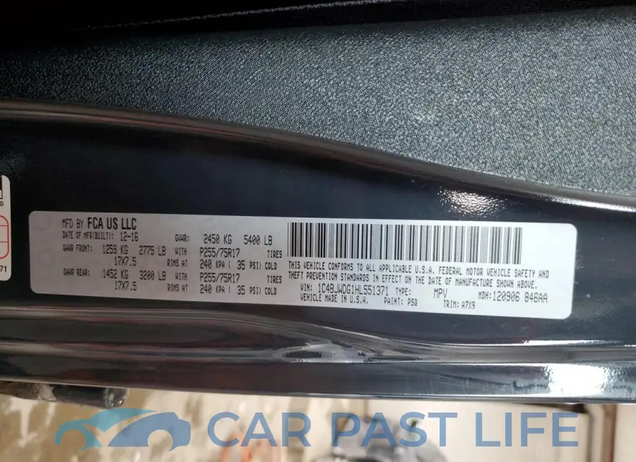 1C4BJWDG1HL551371# 14