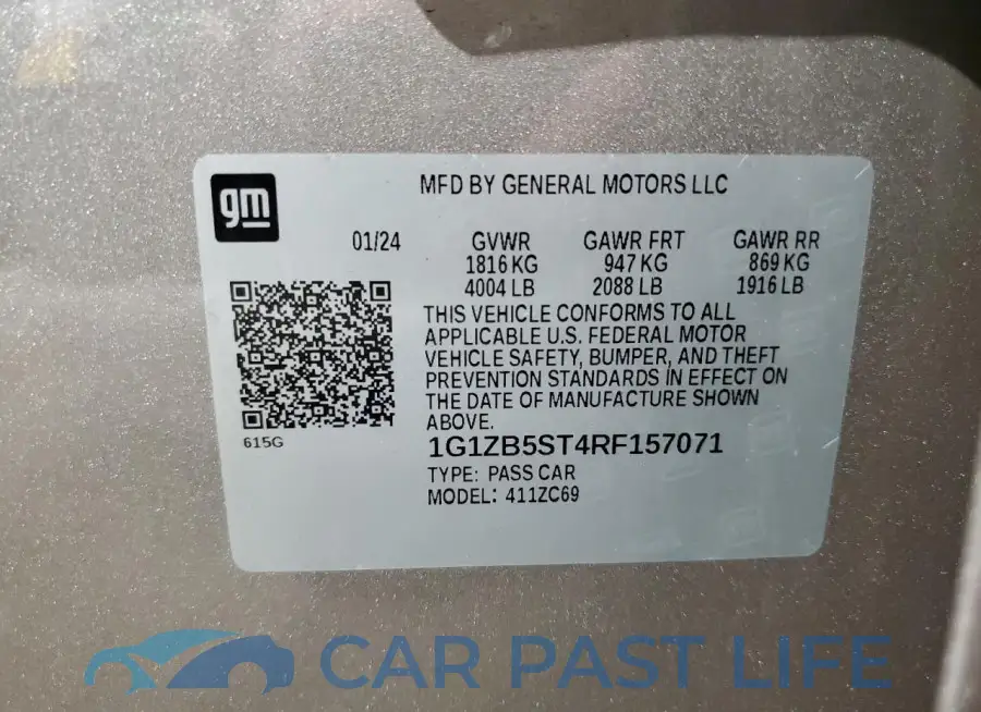 1G1ZB5ST4RF157071# 13