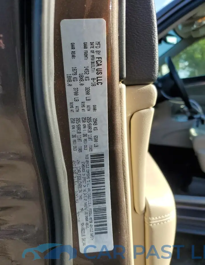 1C4RJFBG6JC469174# 13