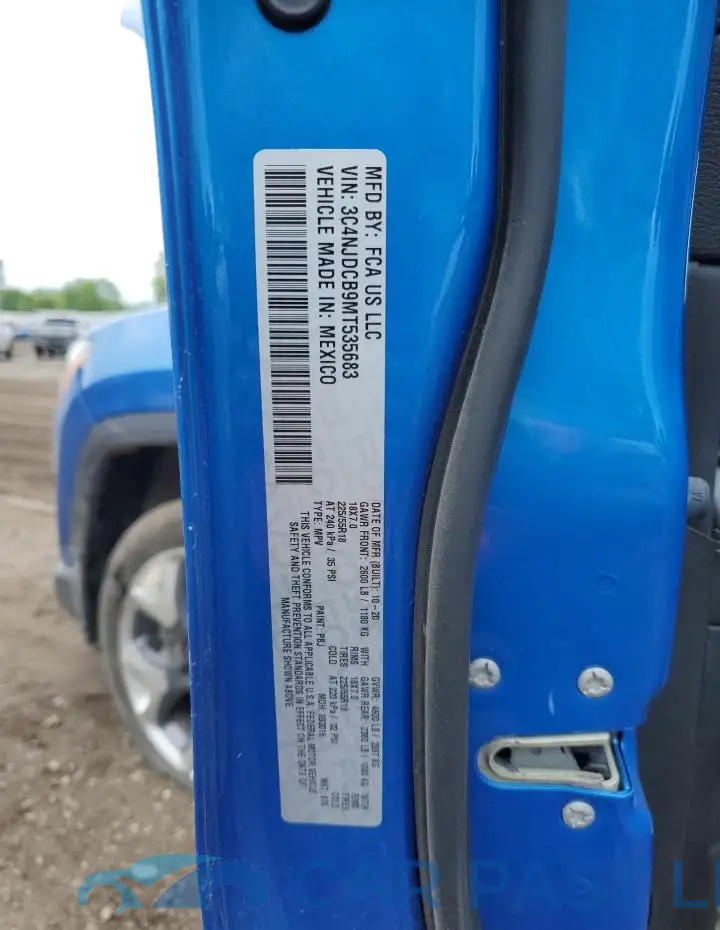 3C4NJDCB9MT535683# 14