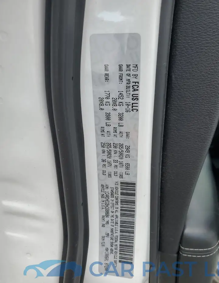 1C4RDHEG9HC680684# 14