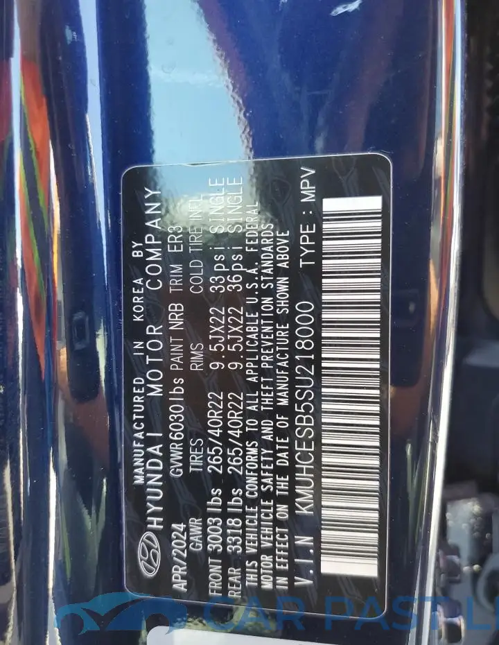 KMUHCESB5SU218000# 13