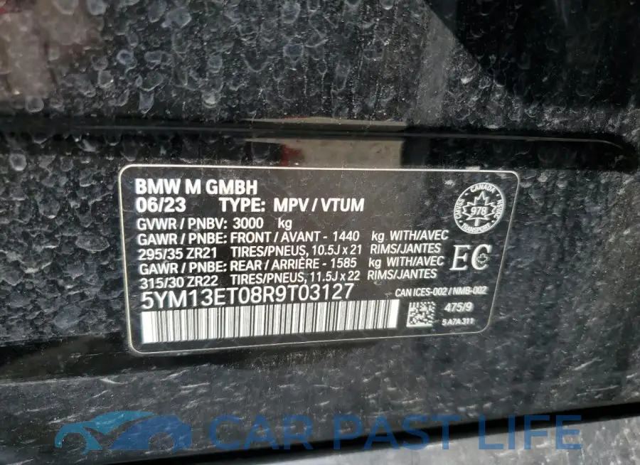 5YM13ET08R9T03127# 13