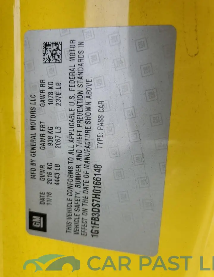 1G1FB3DS7H0166148# 12