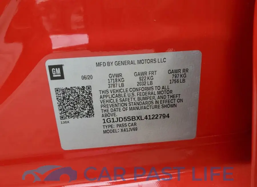 1G1JD5SBXL4122794# 13