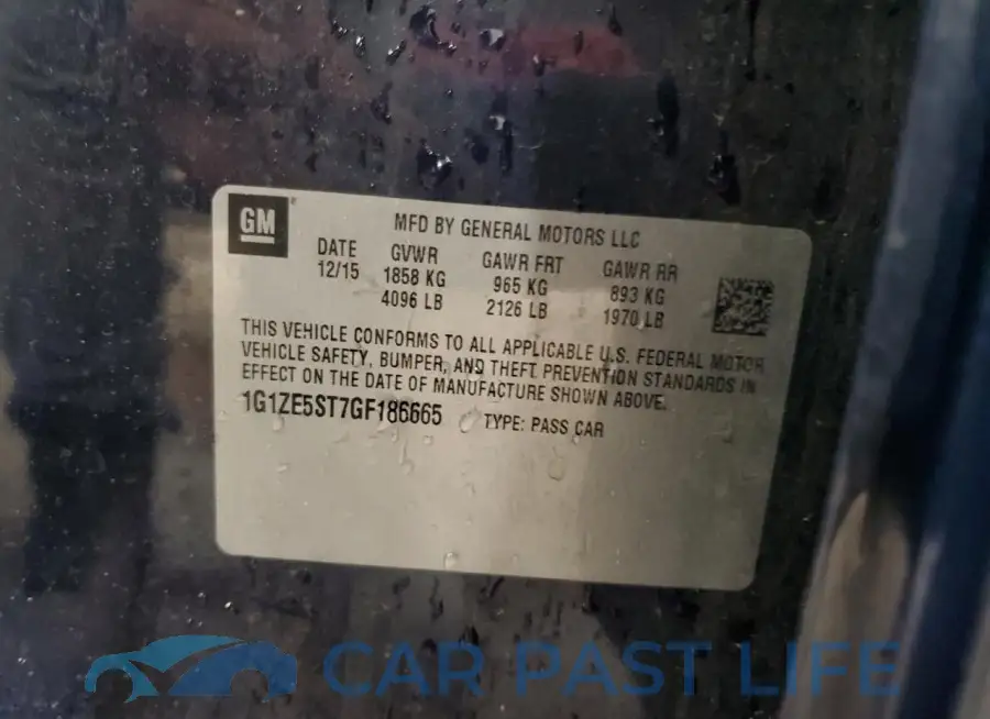 1G1ZE5ST7GF186665# 12