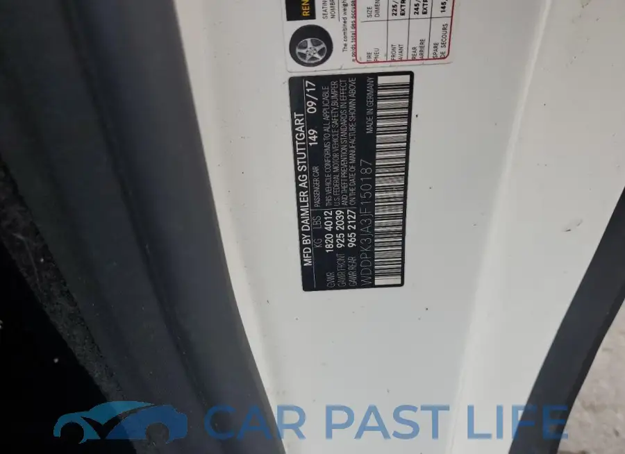 WDDPK3JA3JF150187# 12