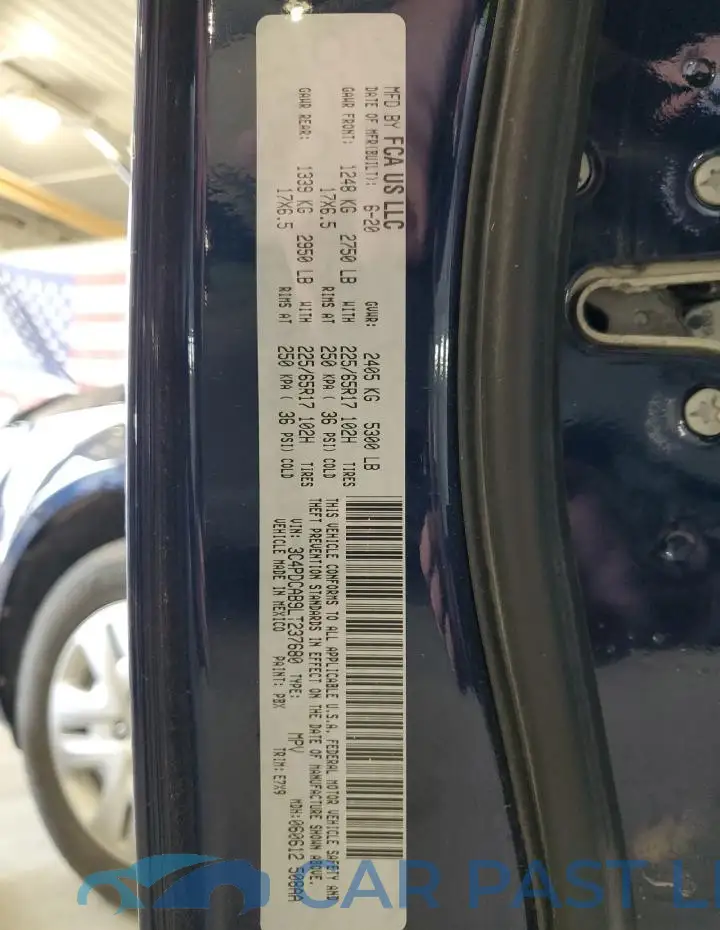 3C4PDCAB9LT237680# 13