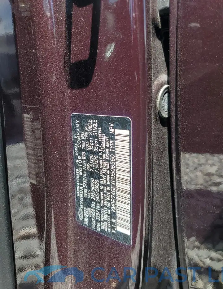 KM8R74GEXPU506560# 13