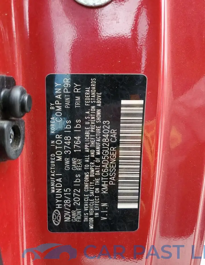 KMHTC6AD5GU284023# 12