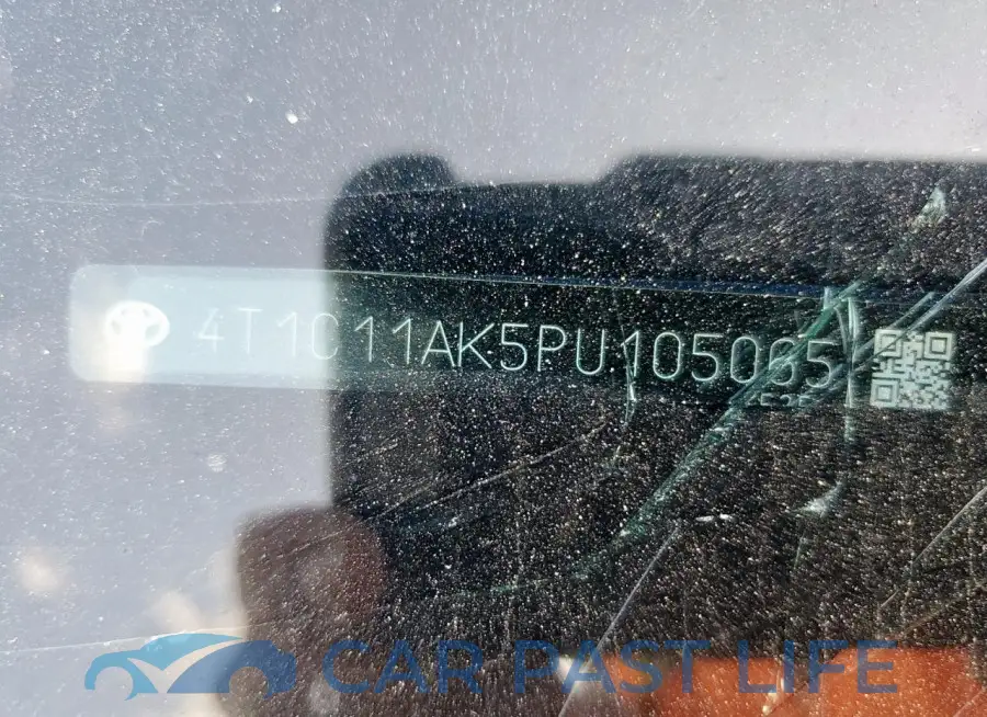 4T1C11AK5PU105065# 12