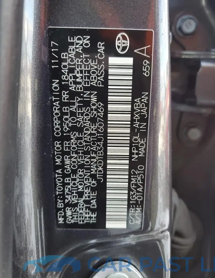 JTDKDTB34J1607469# 13