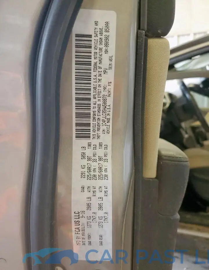 1C4PJLCB5HW508872# 13