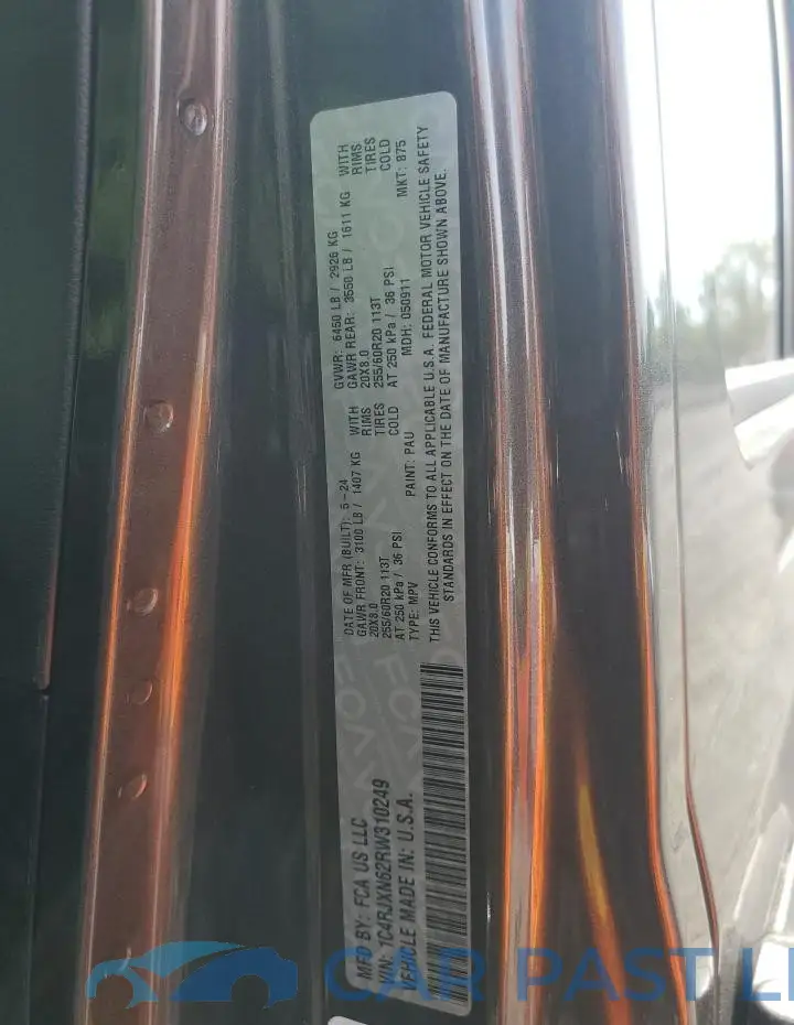 1C4RJXN62RW310249# 14