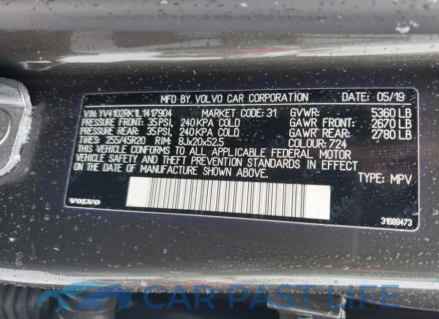 YV4102RK1L1417904# 13