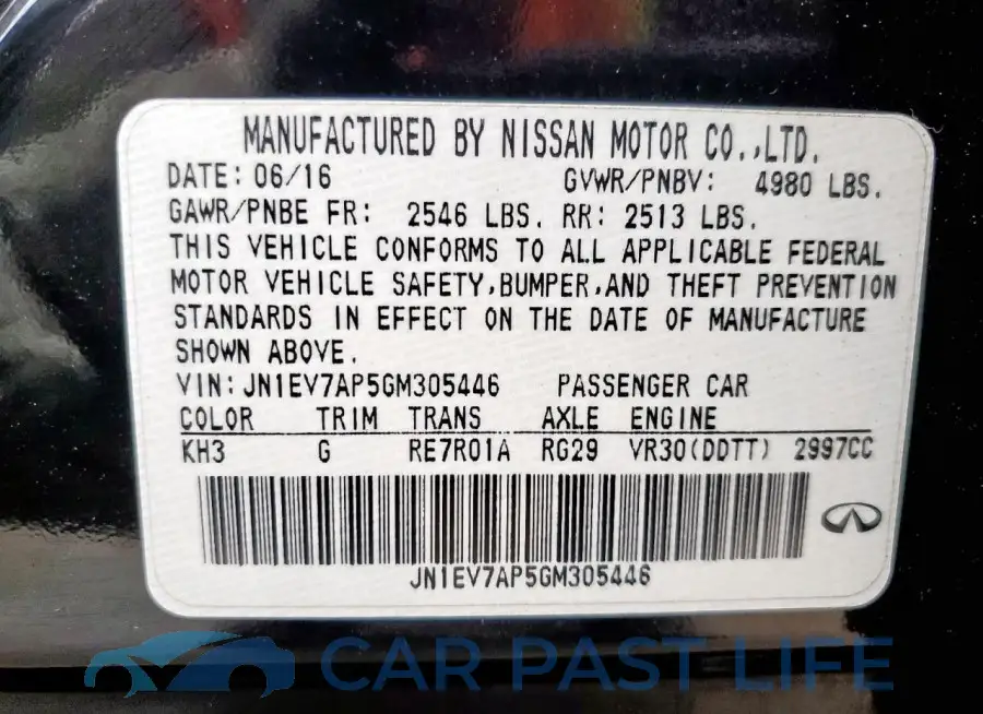 JN1EV7AP5GM305446# 12