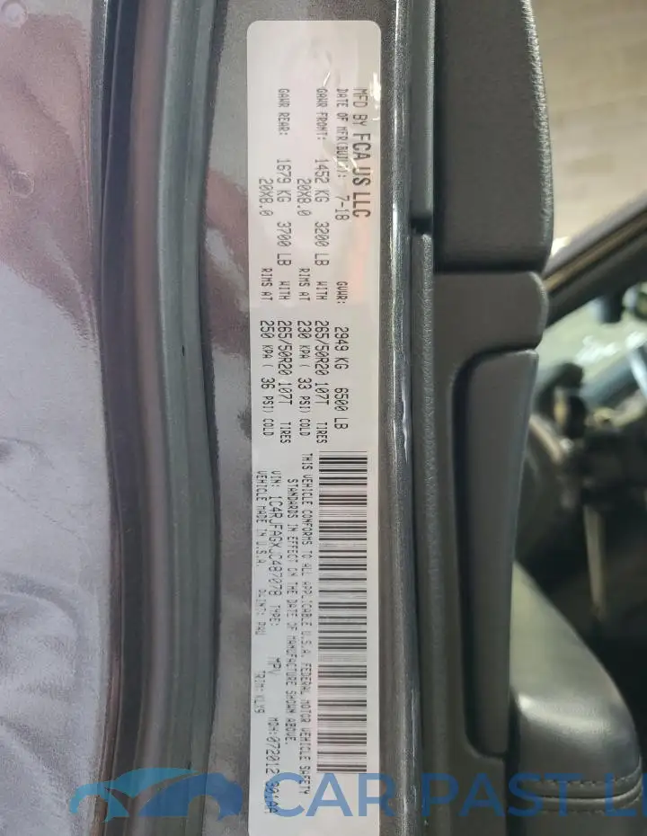 1C4RJFAGXJC487078# 13