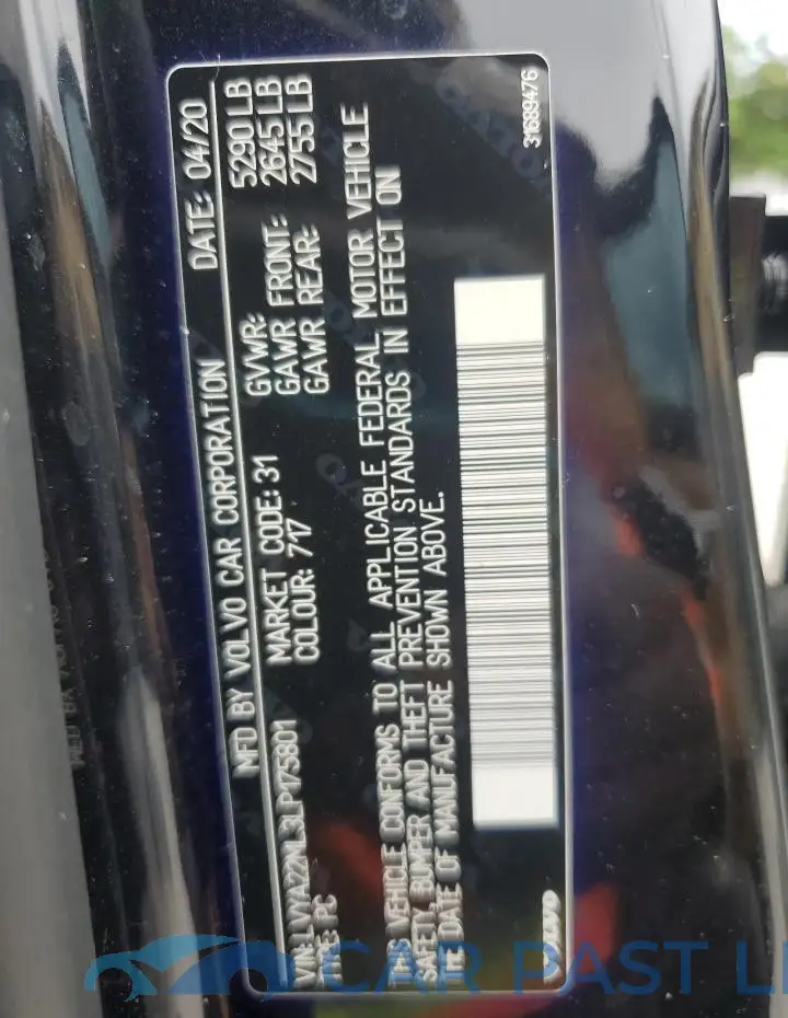 LVYA22ML3LP175801# 12