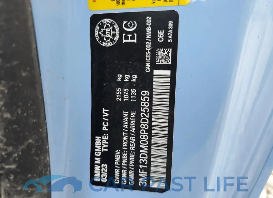 3MF13DM08P8D25859# 13