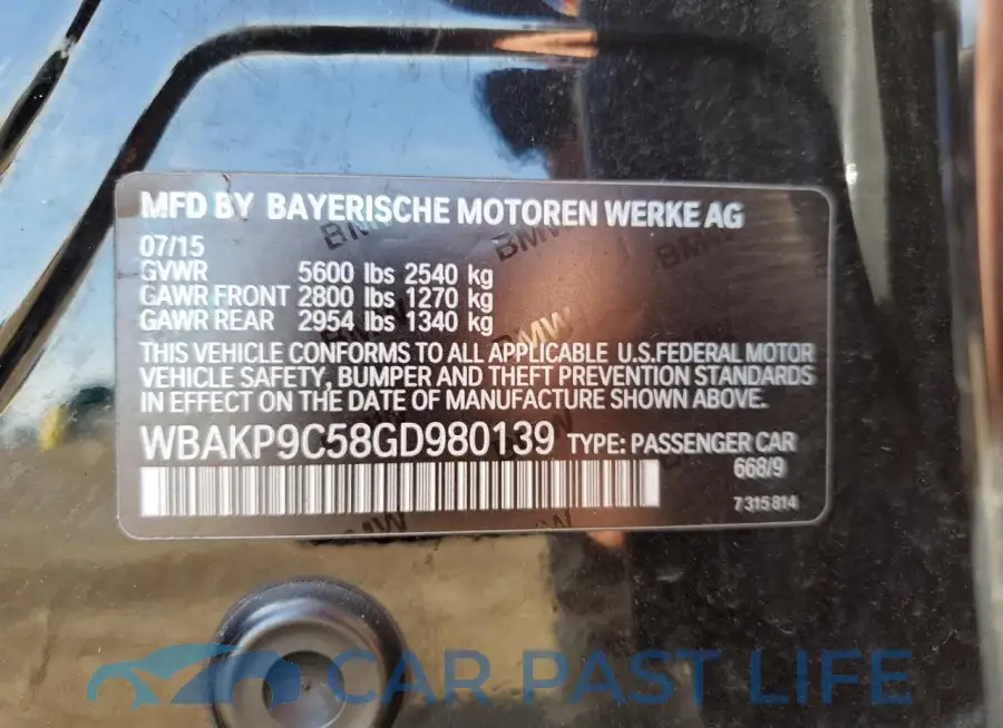 WBAKP9C58GD980139# 12