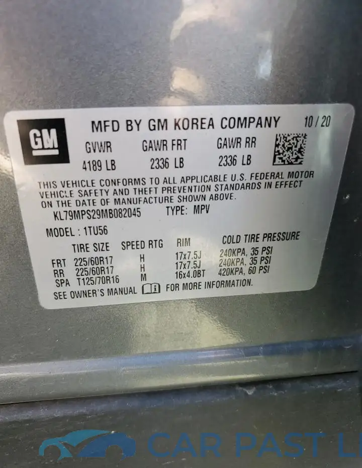 KL79MPS29MB082045# 13