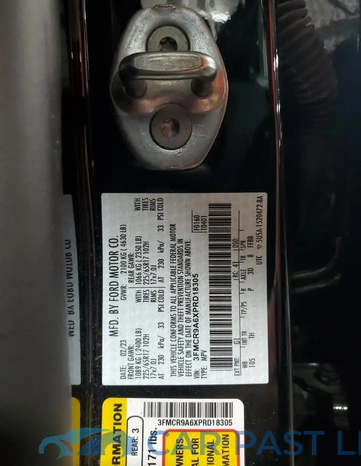 3FMCR9A6XPRD18305# 13