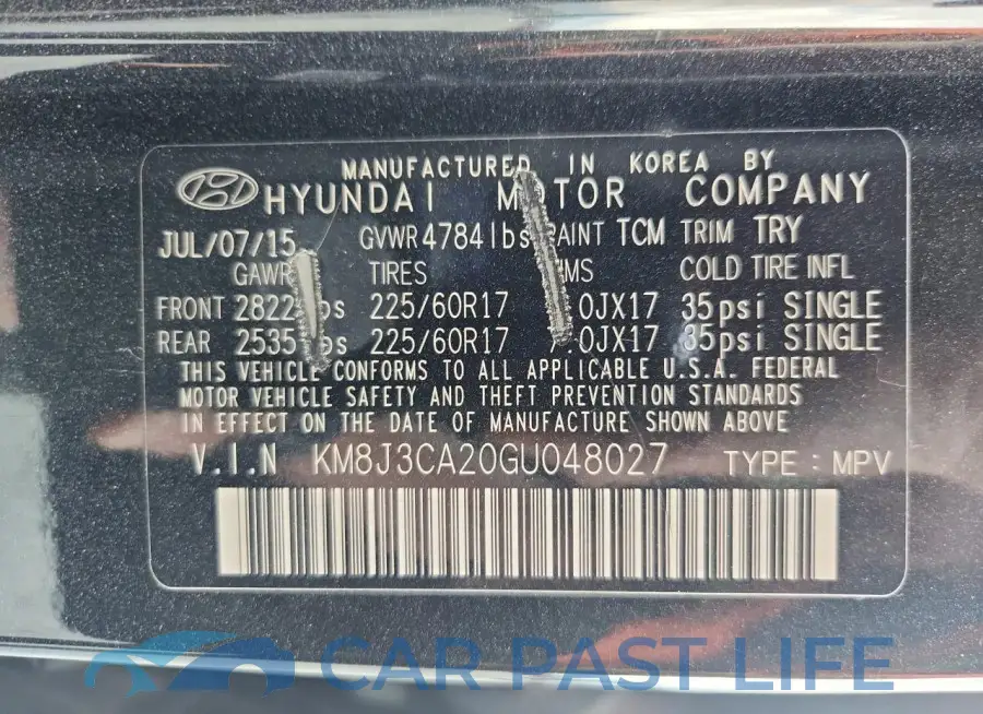 KM8J3CA20GU048027# 13