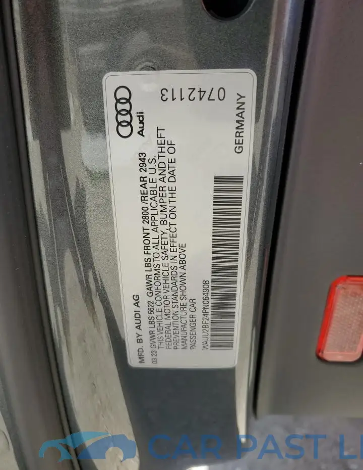 WAUU2BF24PN064908# 12