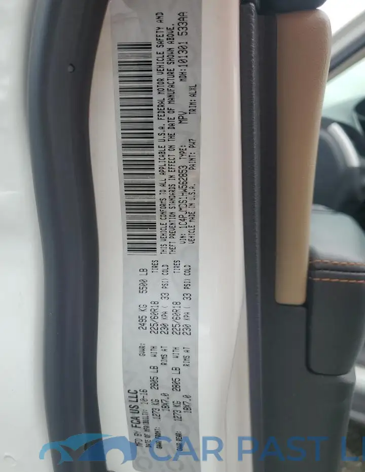 1C4PJMDS1HW562853# 13