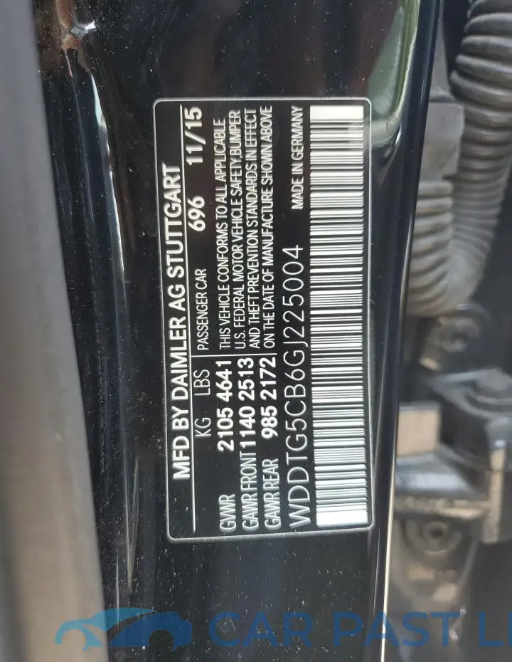 WDDTG5CB6GJ225004# 12