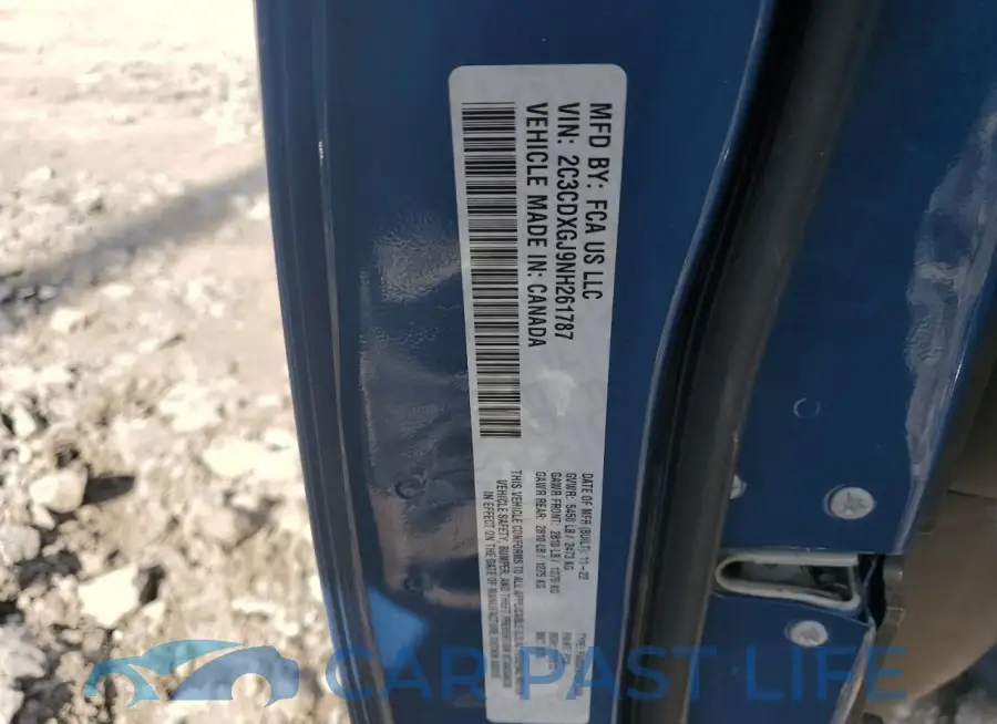 2C3CDXGJ9NH261787# 12
