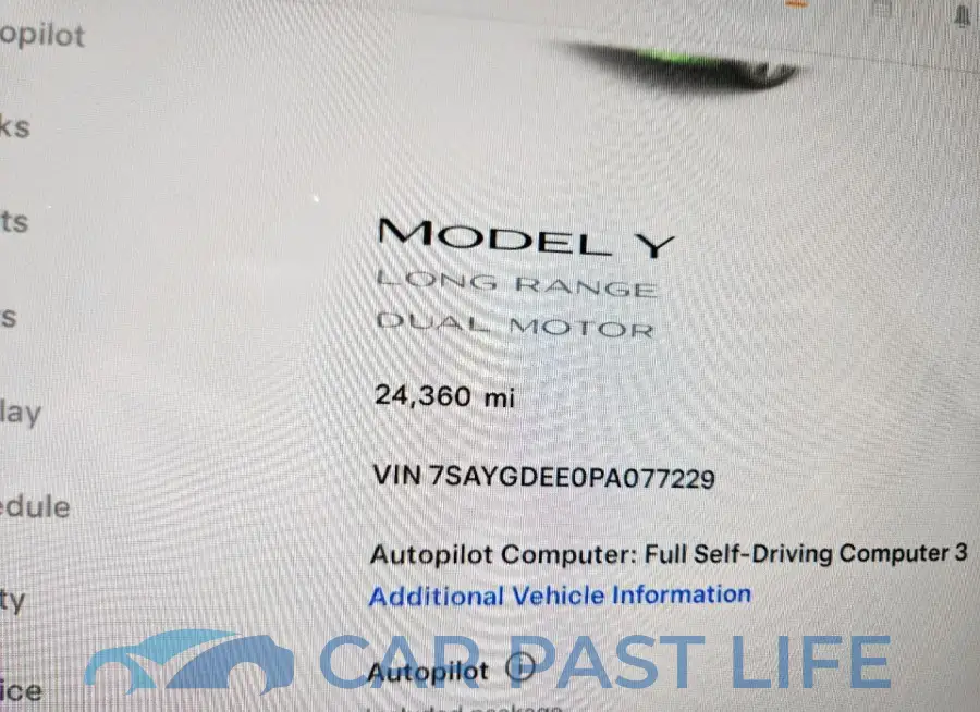 7SAYGDEE0PA077229# 9