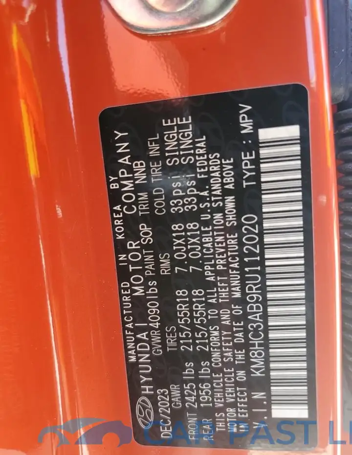 KM8HC3AB9RU112020# 12