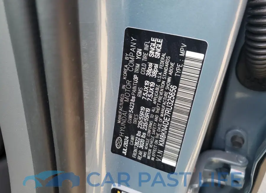KM8KN4DE7RU325656# 14