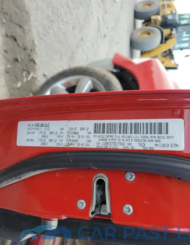 1C6RR7GT7GS177043# 12