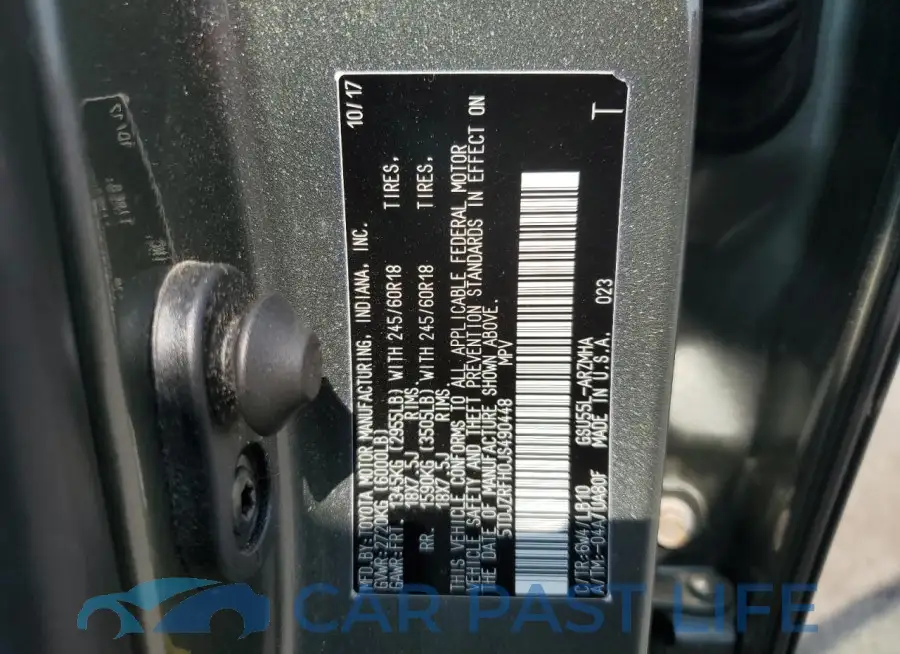 5TDJZRFH0JS490448# 13