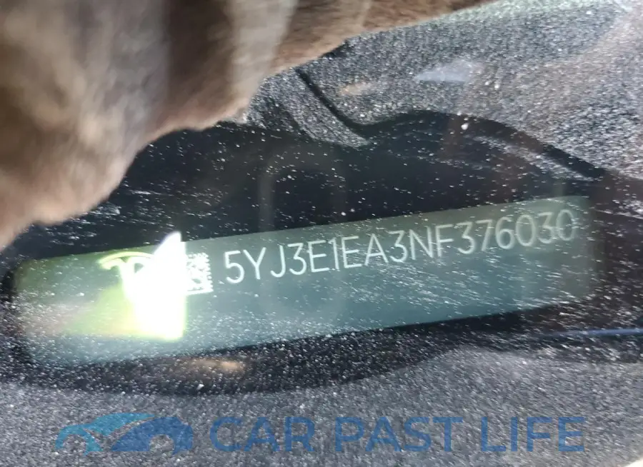 5YJ3E1EA3NF376030# 12