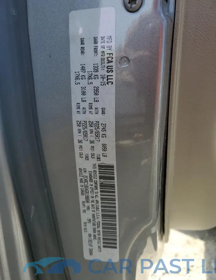 2C4RC1BG4GR198600# 13