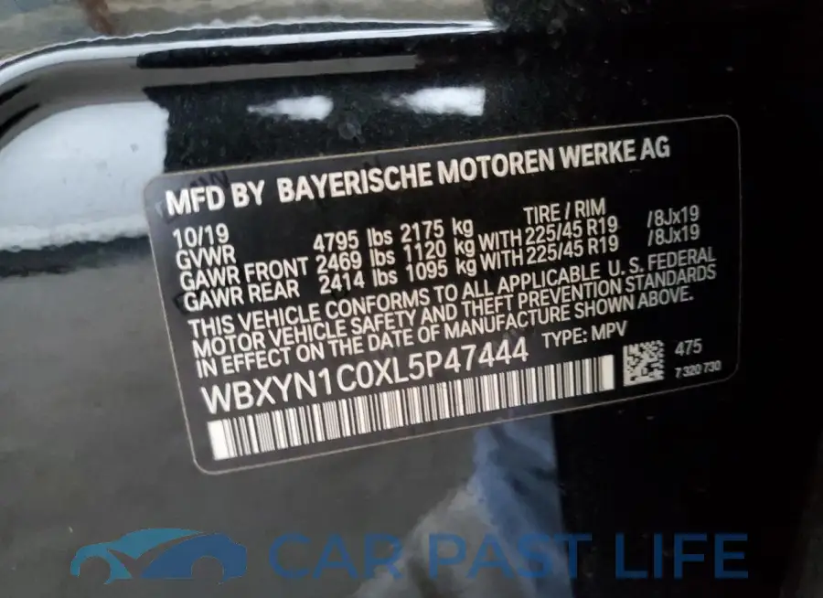 WBXYN1C0XL5P47444# 14