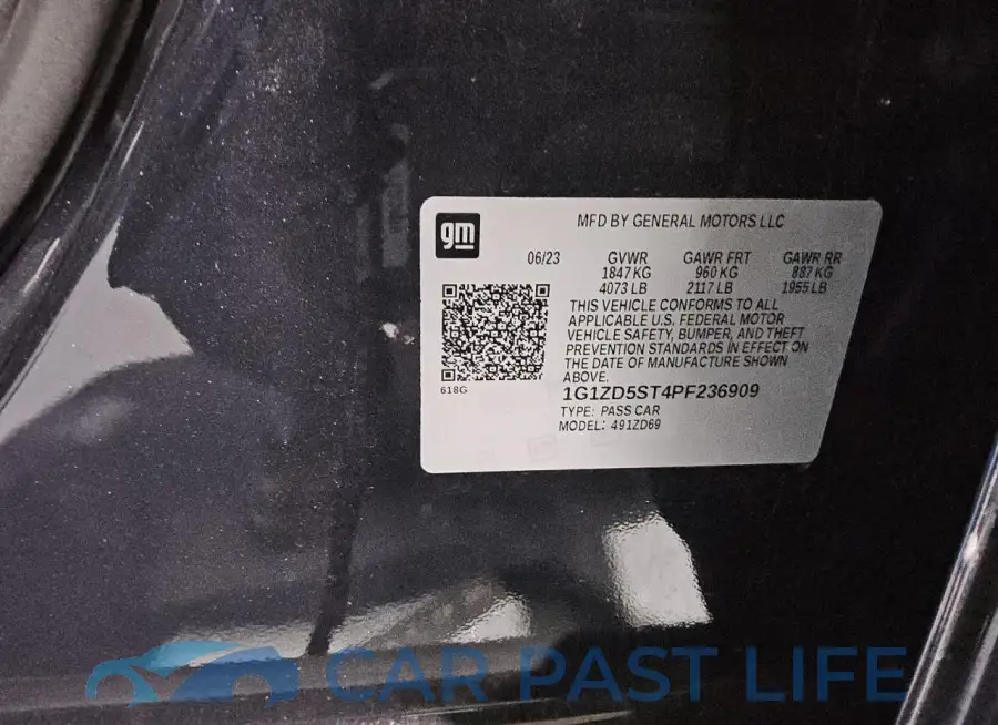 1G1ZD5ST4PF236909# 13