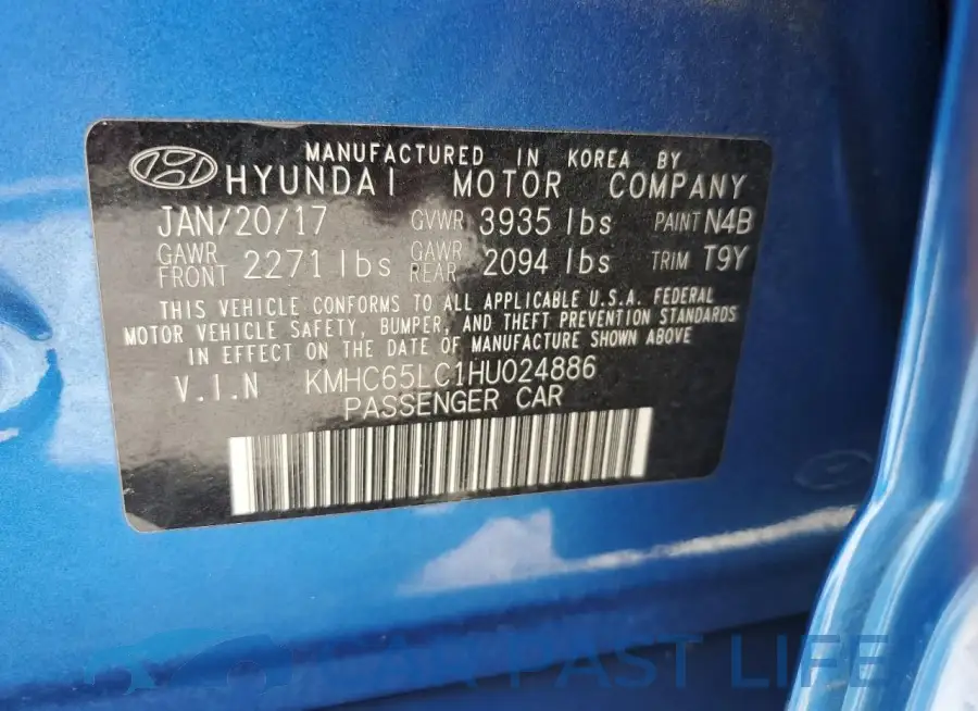 KMHC65LC1HU024886# 12