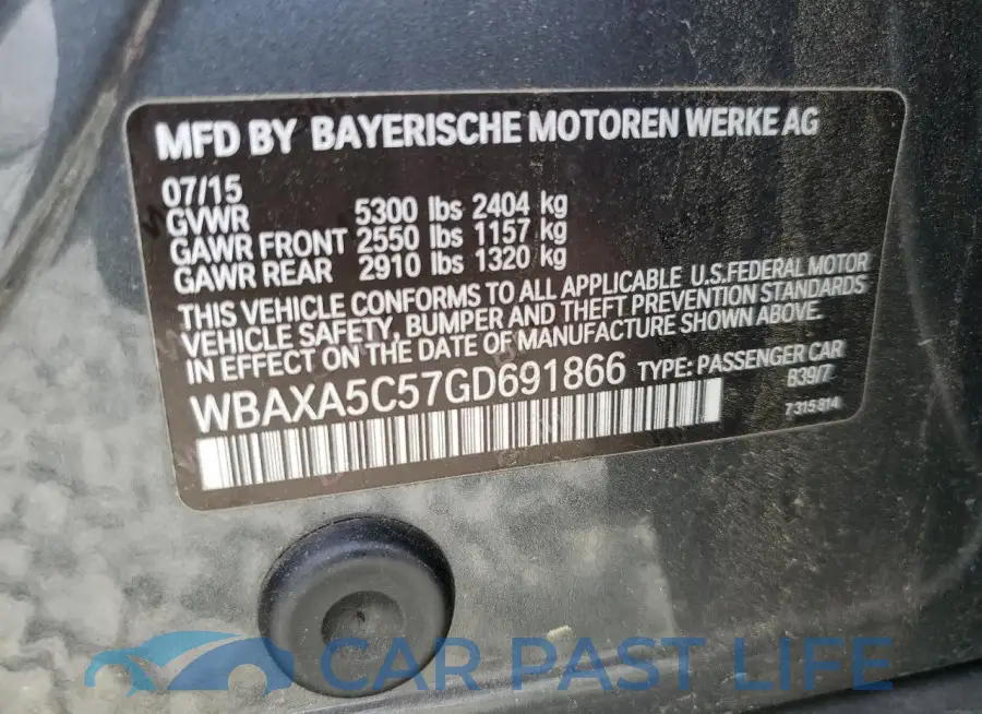 WBAXA5C57GD691866# 12