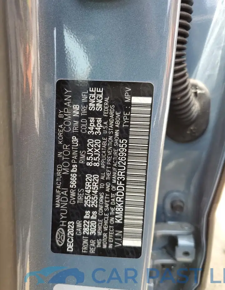 KM8KRDDF3RU269955# 12